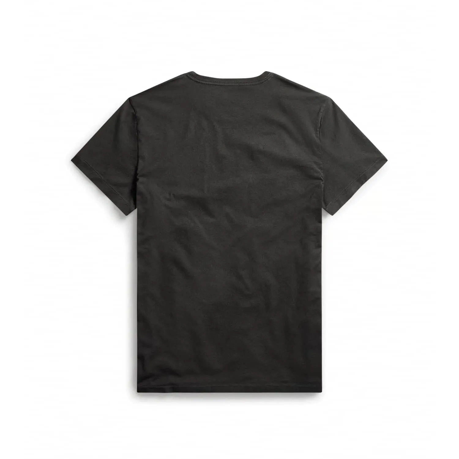 RRL Cotton Jersey Pocket T-Shirt Faded Black Canvas