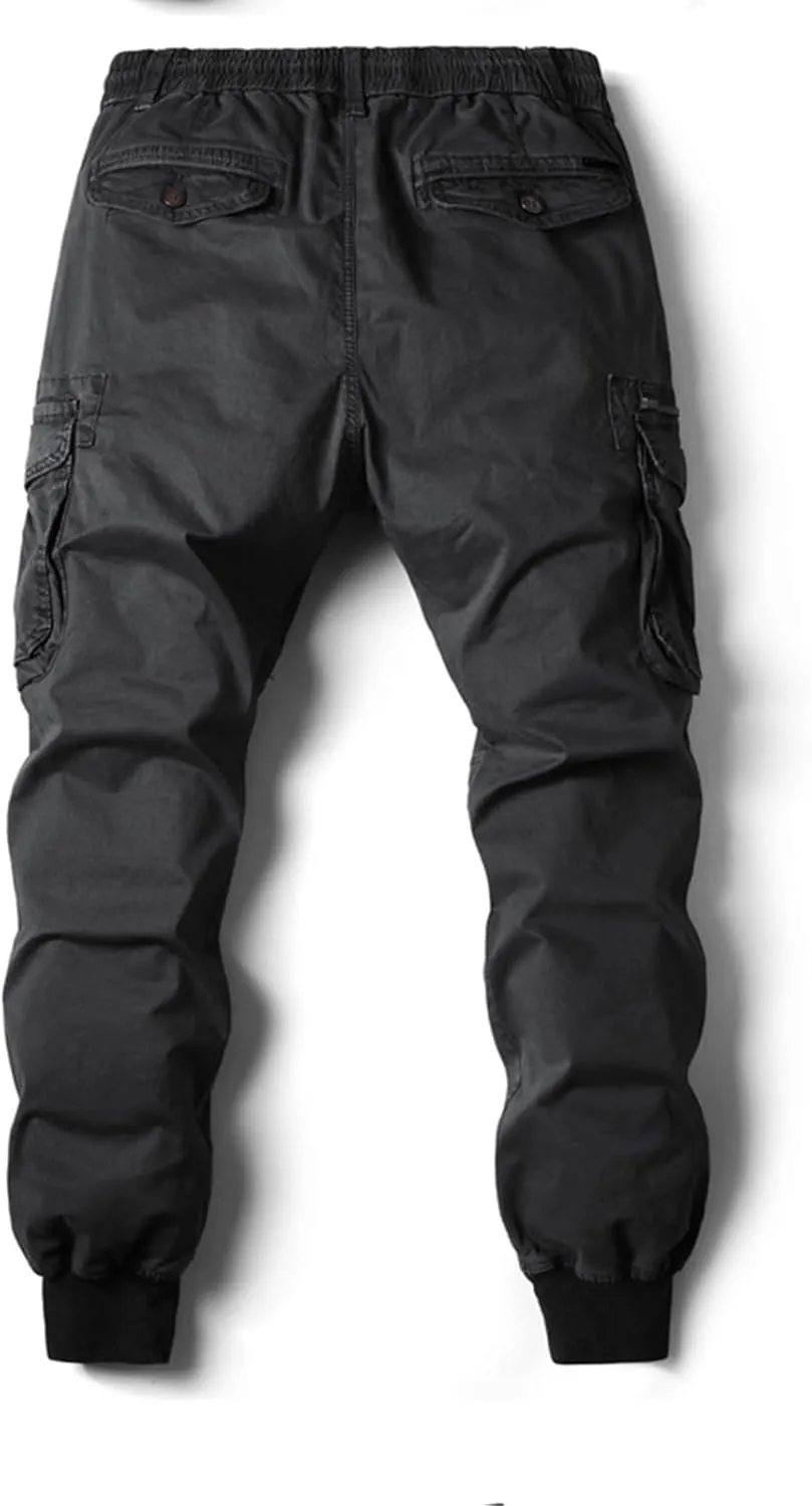 RTRDE Men's Cargo Pants Casual Fashion Pants Loose Straight Leg Pant Pants, 29-40