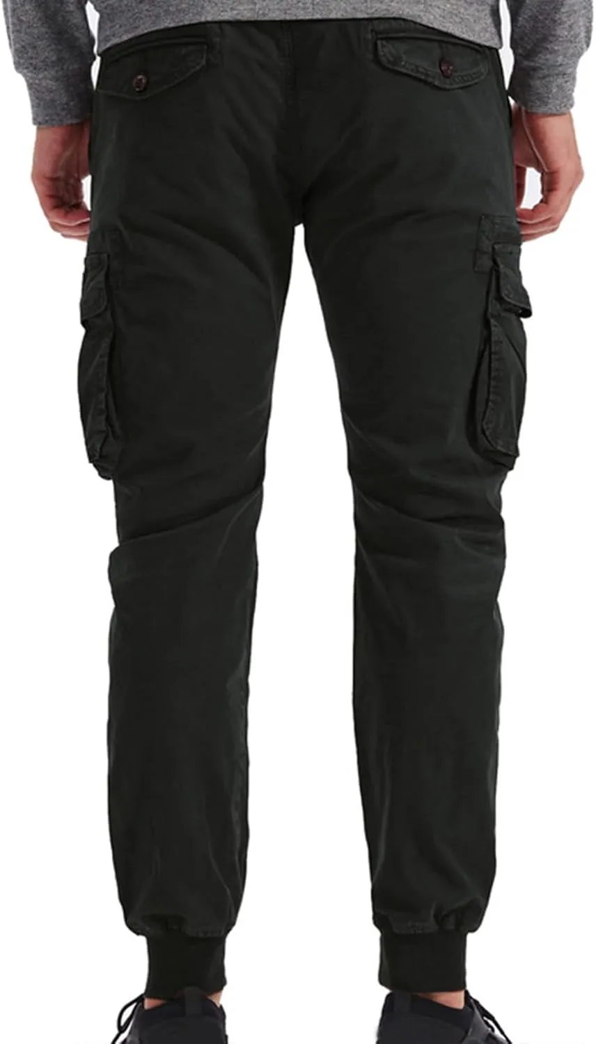 RTRDE Men's Cargo Pants Casual Fashion Pants Loose Straight Leg Pant Pants, 29-40