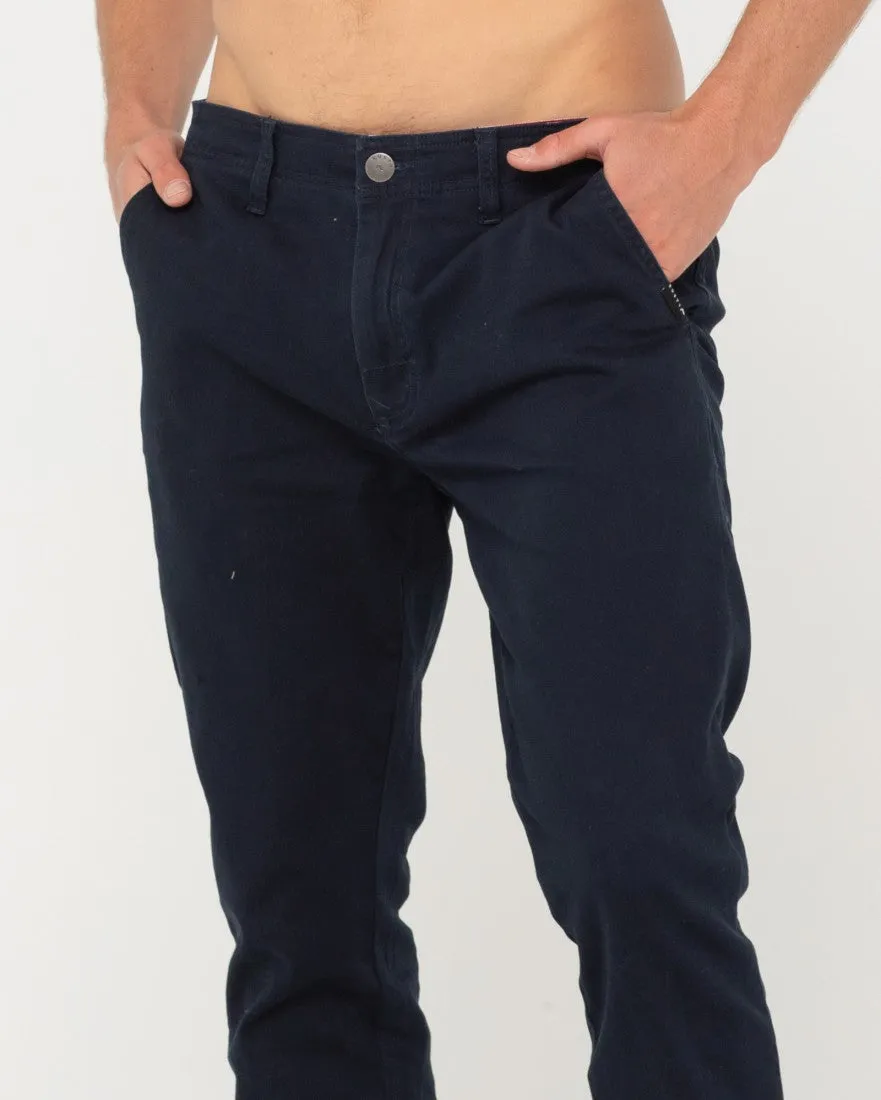 Rusty John The 2nd Chino Pant - Navy Blue