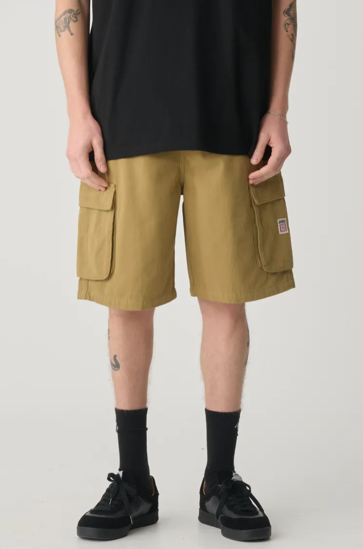S-Double Cargo Workshort - Khaki