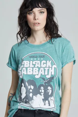 Sabbath World Tour Burnout T shirt