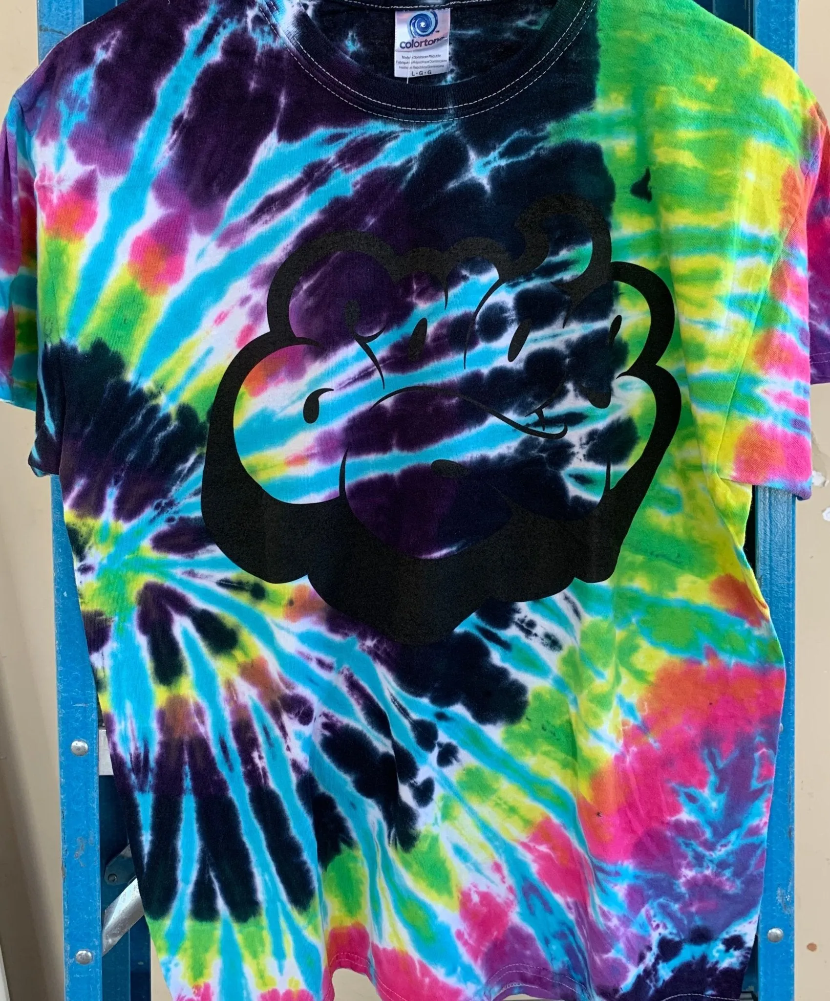 Sage Logo Tie Dye, Tie Dye Shirt