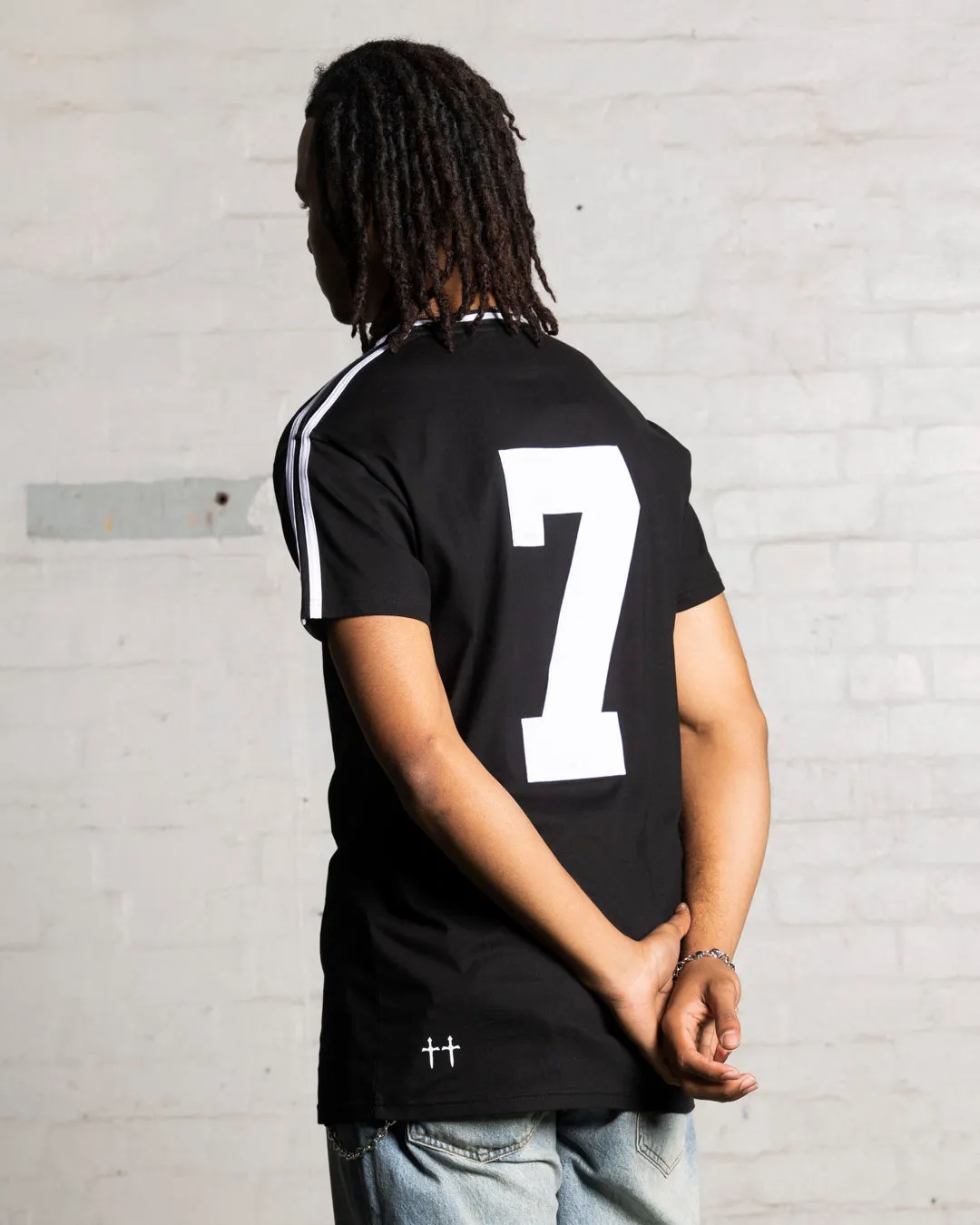 Saint Morta College Lafayette T-Shirt Black/White