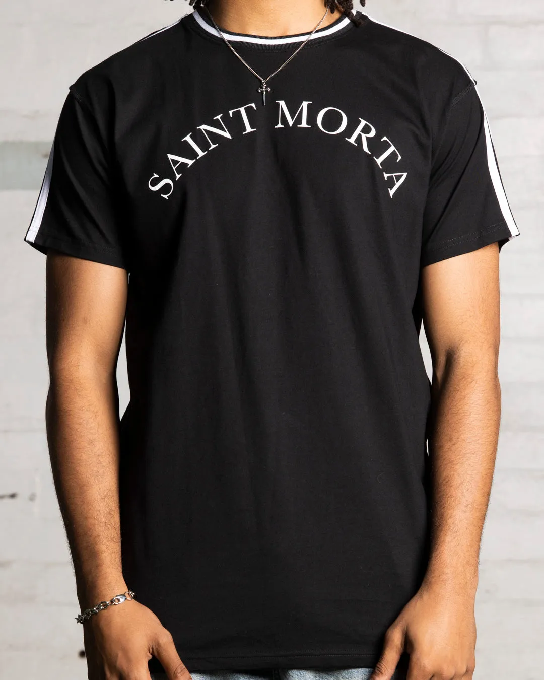 Saint Morta College Lafayette T-Shirt Black/White