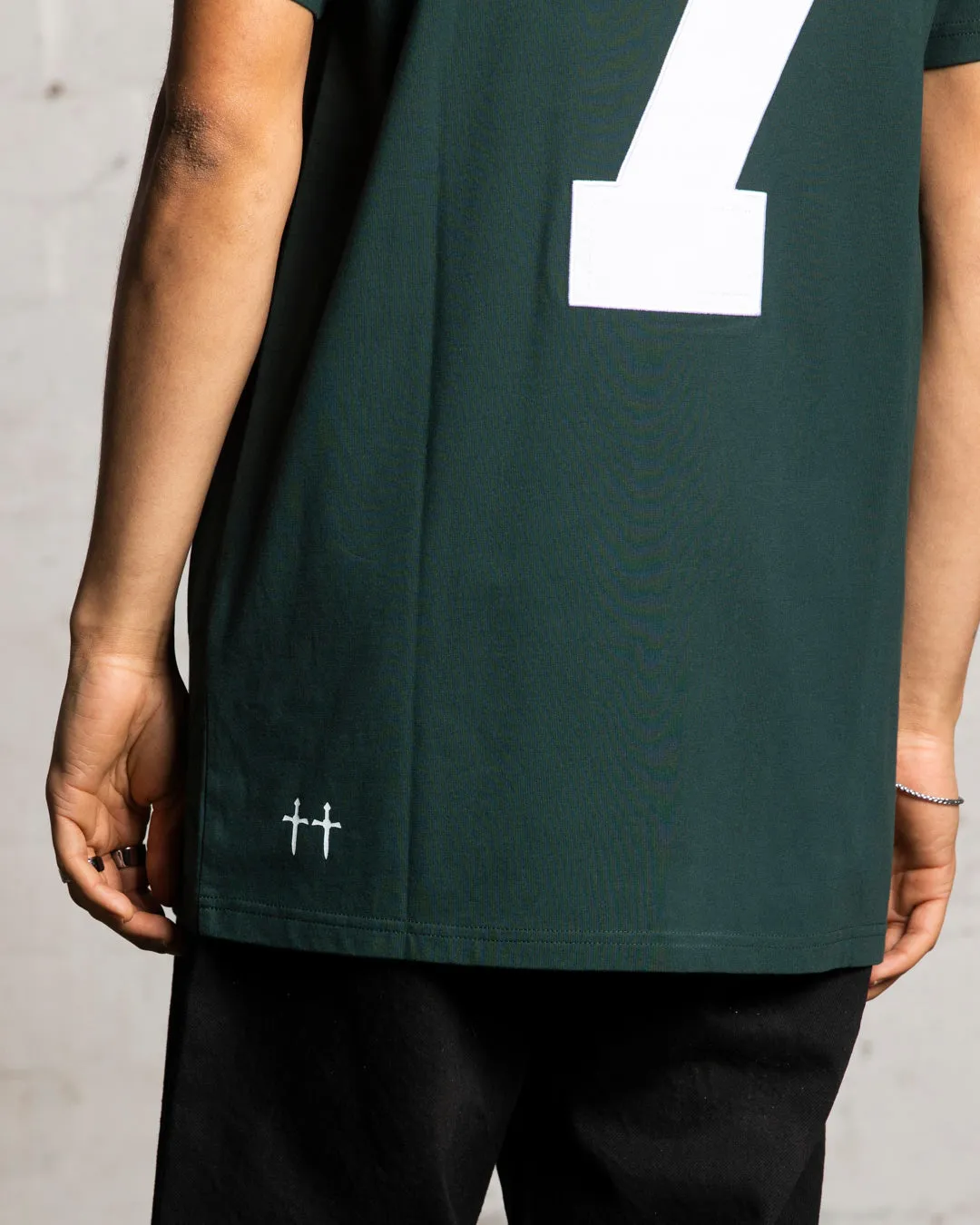 Saint Morta College Lafayette T-Shirt Stadium Green
