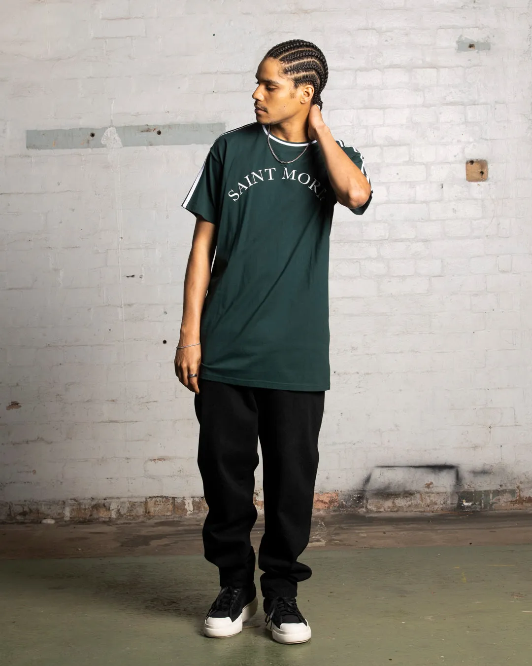 Saint Morta College Lafayette T-Shirt Stadium Green