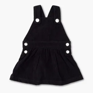 SALE - Corduroy Pinafore Dress_Black
