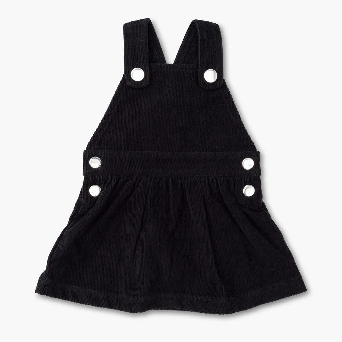 SALE - Corduroy Pinafore Dress_Black