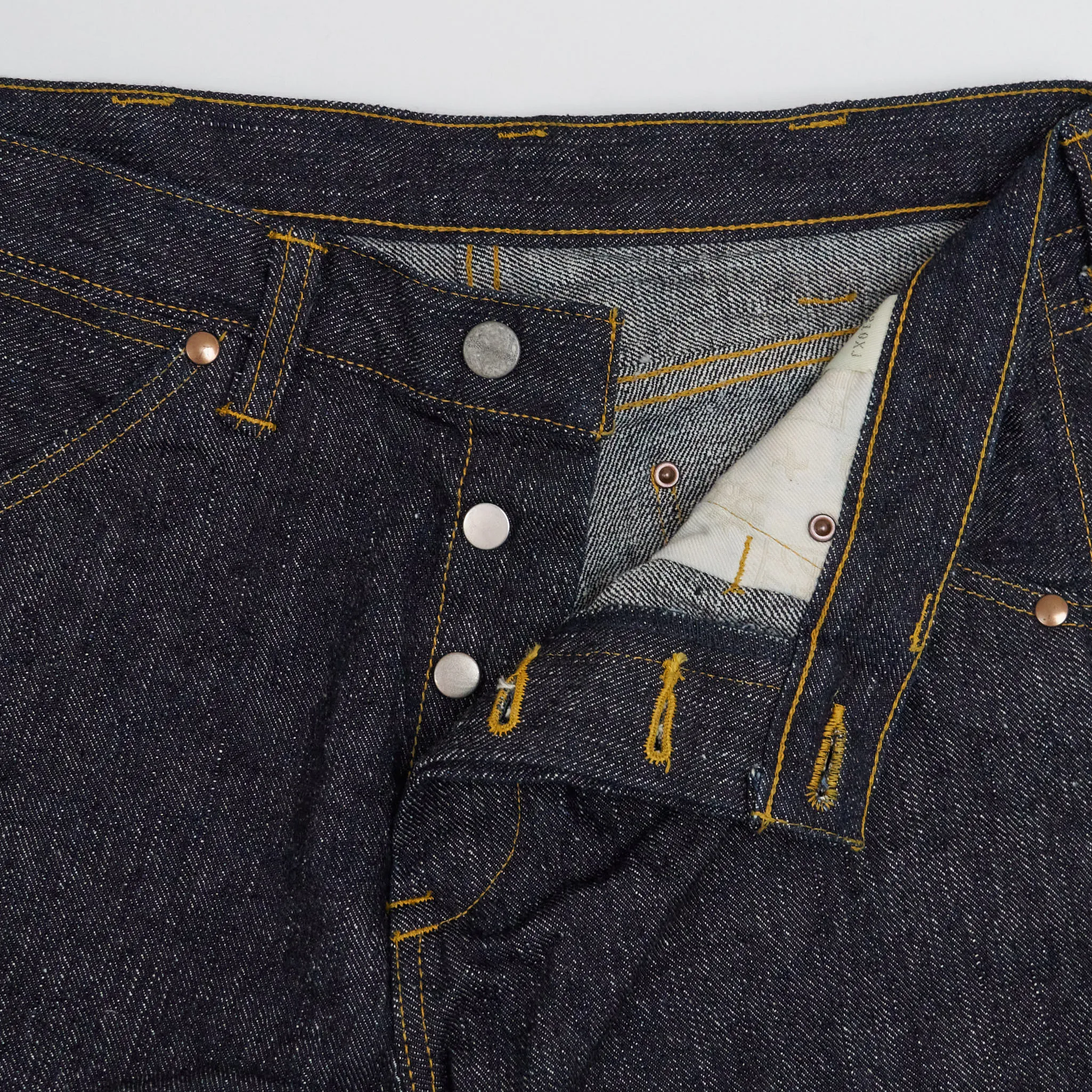 Samurai Jeans 17oz Vintage Slubby Selvage Denim Jeans