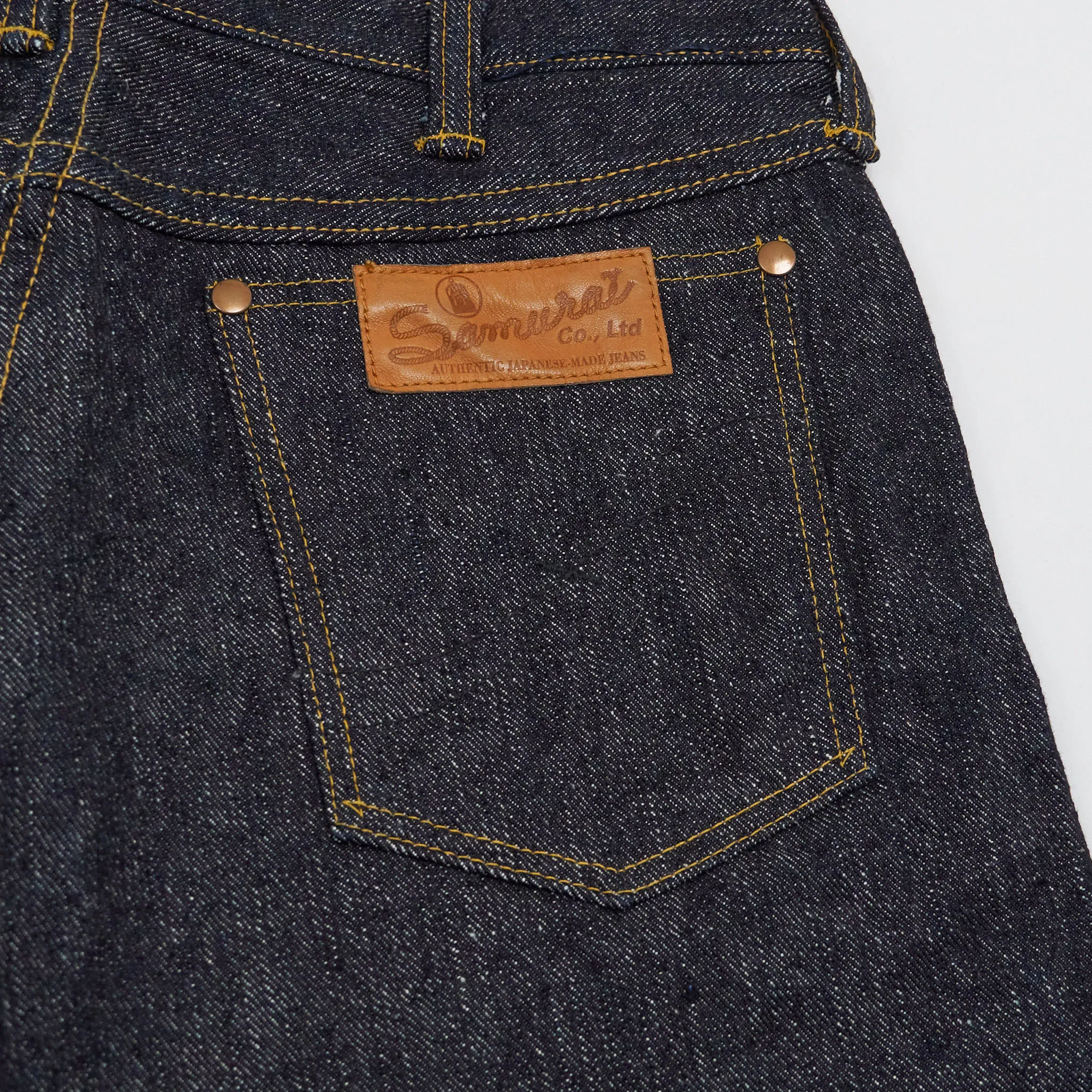 Samurai Jeans 17oz Vintage Slubby Selvage Denim Jeans