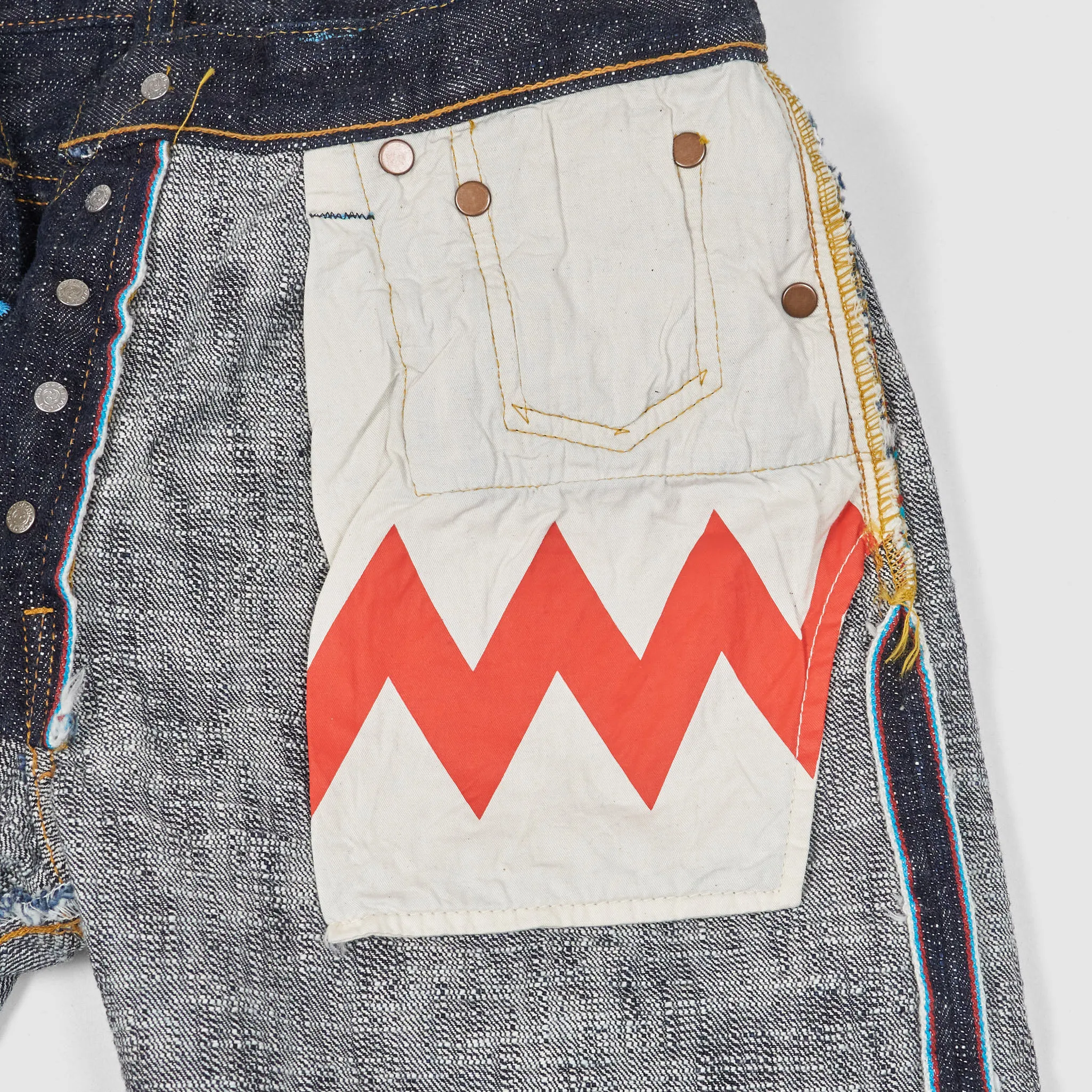 Samurai Jeans 17oz Vintage Slubby Selvage Denim Jeans