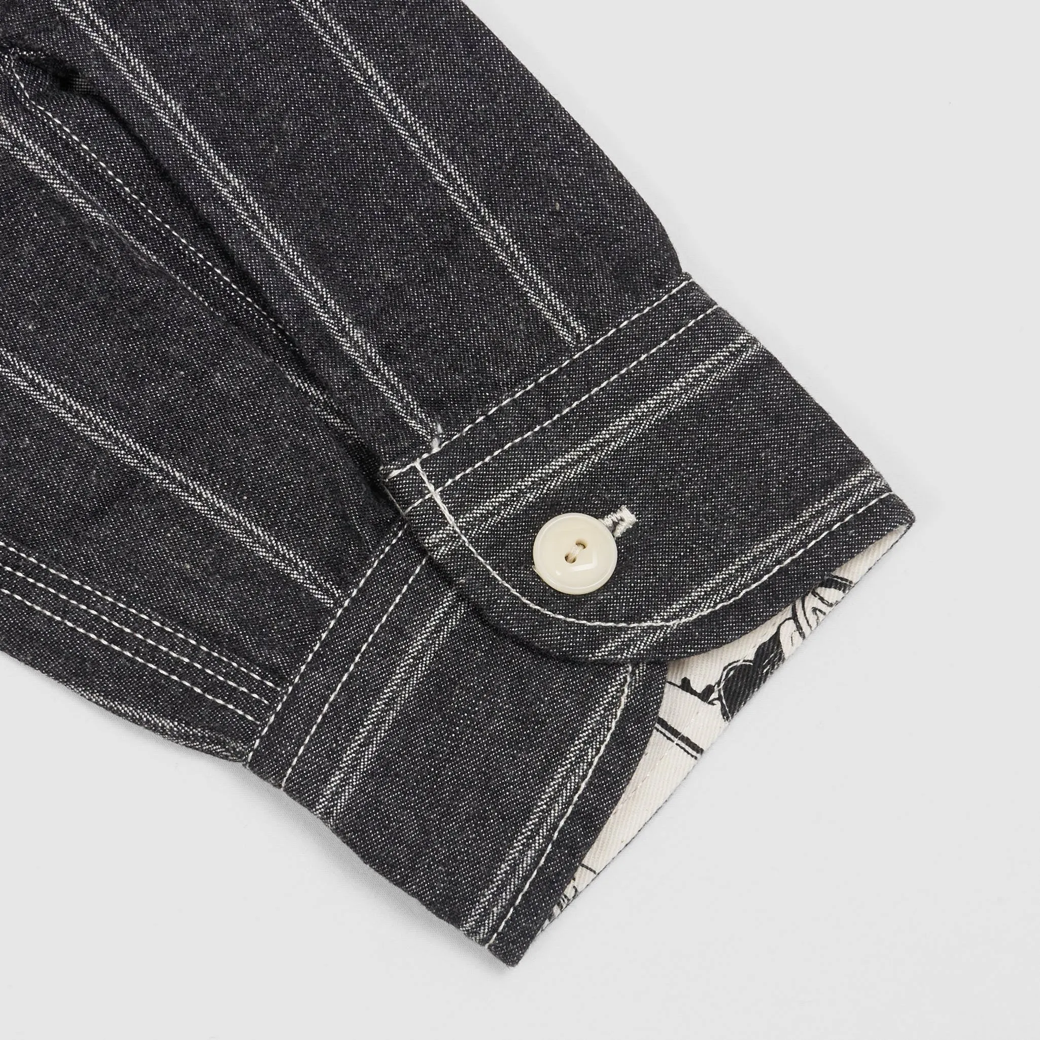 Samurai Jeans Wabash Striped Long Sleeve Shirts