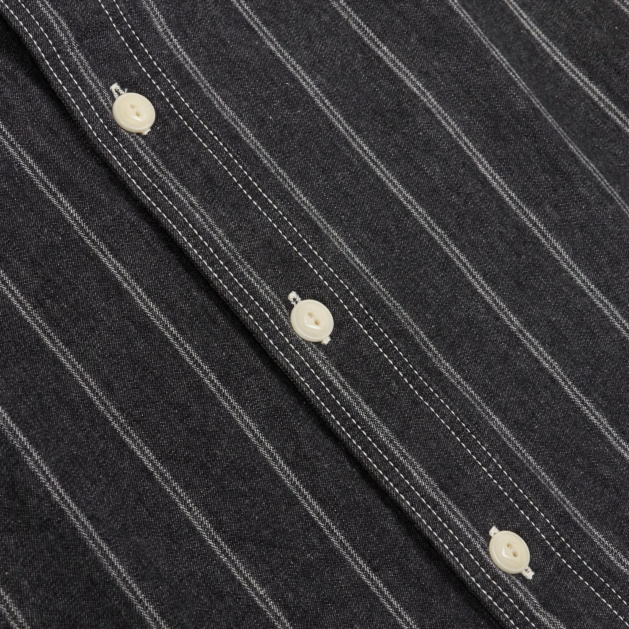 Samurai Jeans Wabash Striped Long Sleeve Shirts