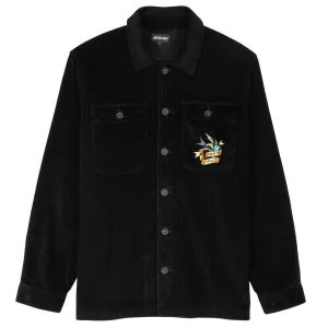 Santa Cruz Sommer Sparrow Long Sleeve Corduroy Shirt - Black