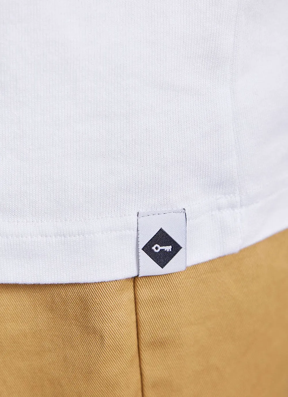 Saturday Oversized Auxiliary T Shirt | Organic Cotton | White