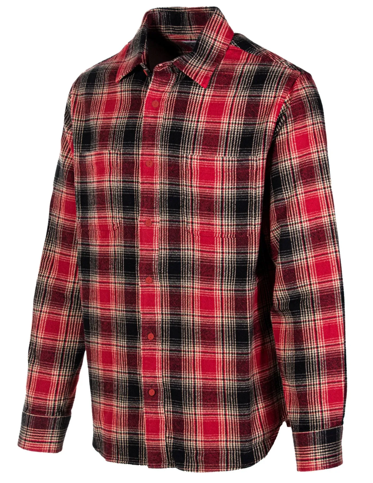 Schott Bros. PLAID FLANNEL SHIRT Men’s -BKR
