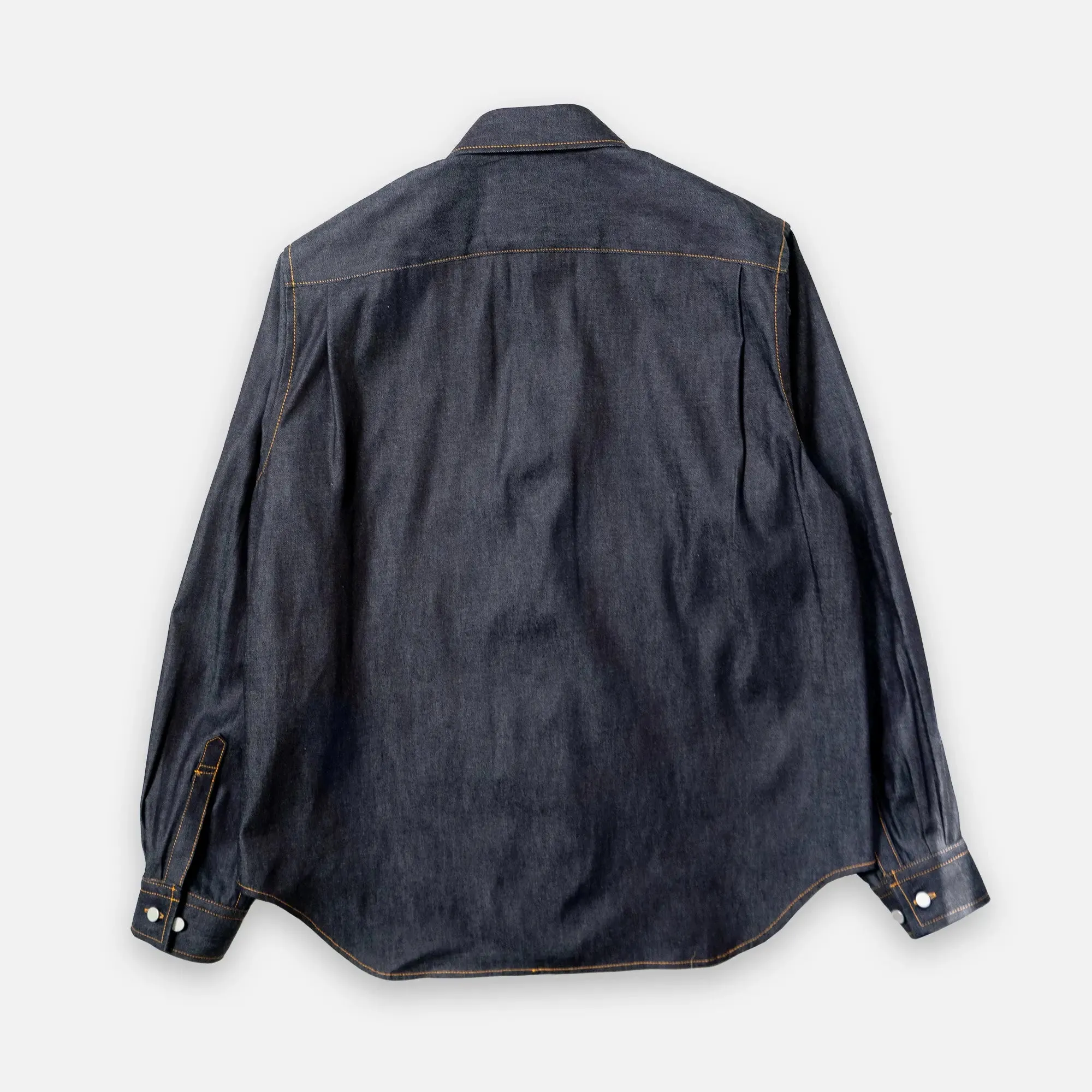 SCULPTURE DENIM SHIRTS