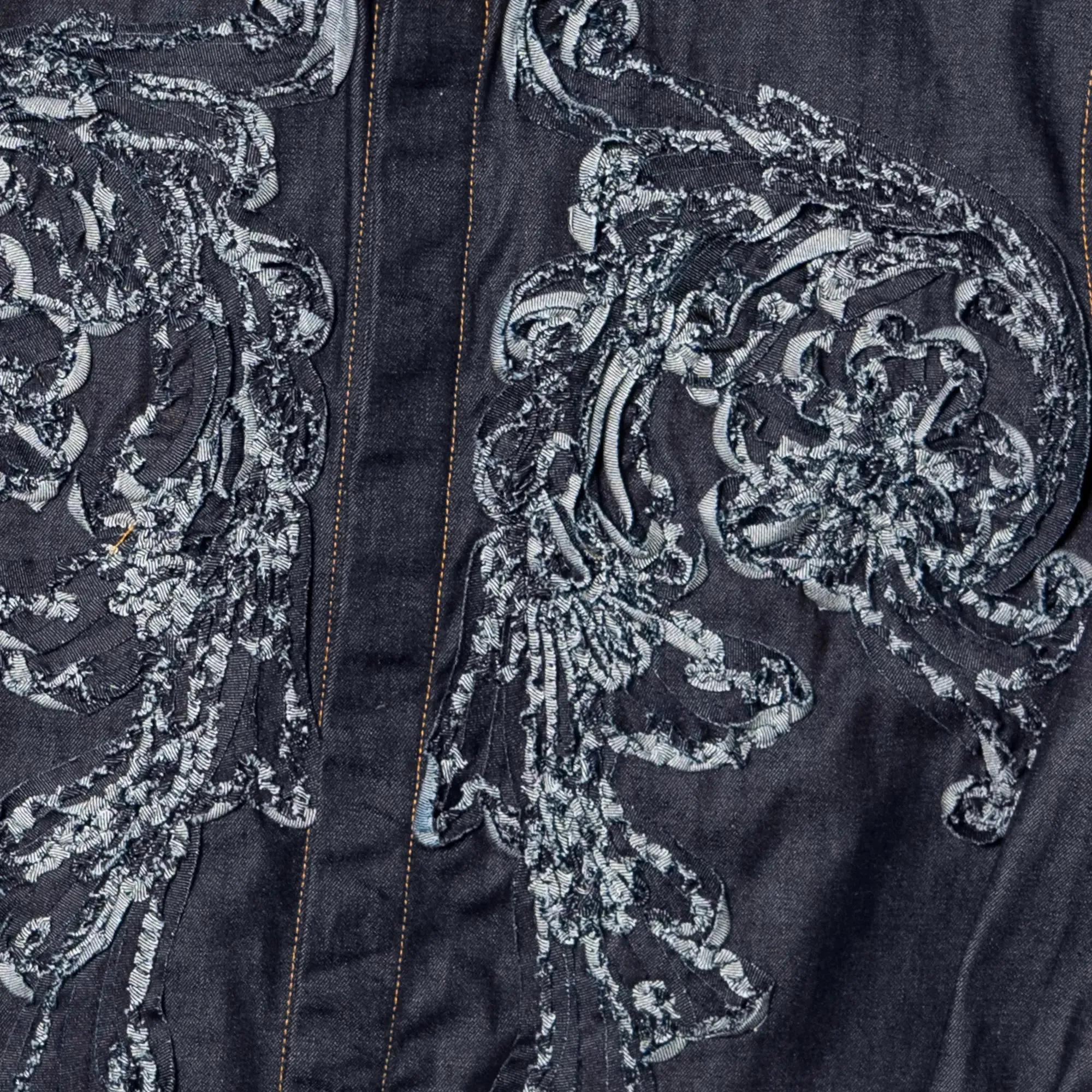 SCULPTURE DENIM SHIRTS