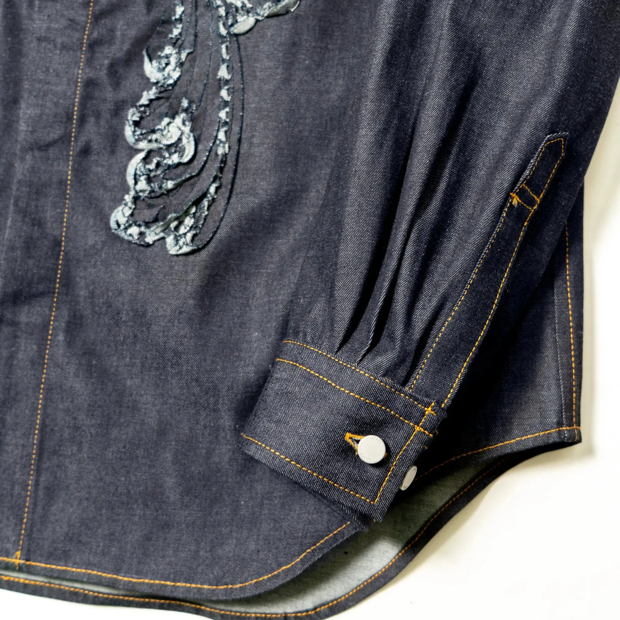 SCULPTURE DENIM SHIRTS