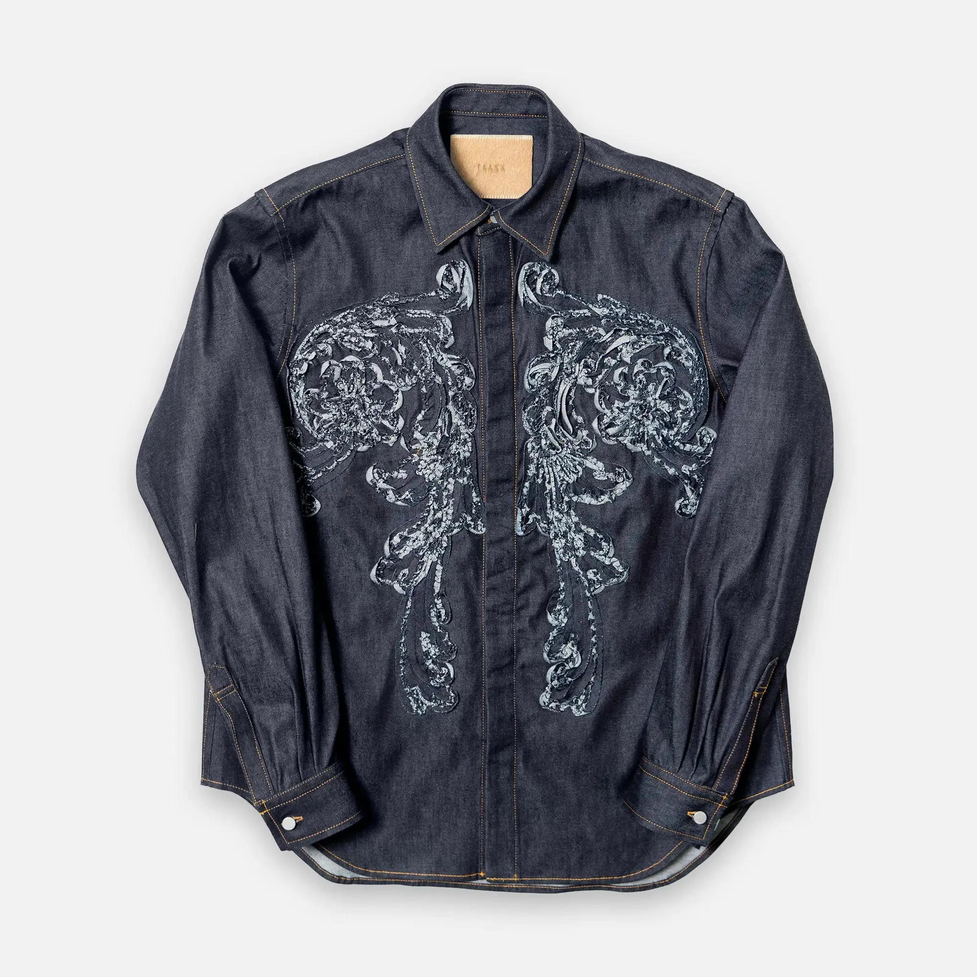 SCULPTURE DENIM SHIRTS