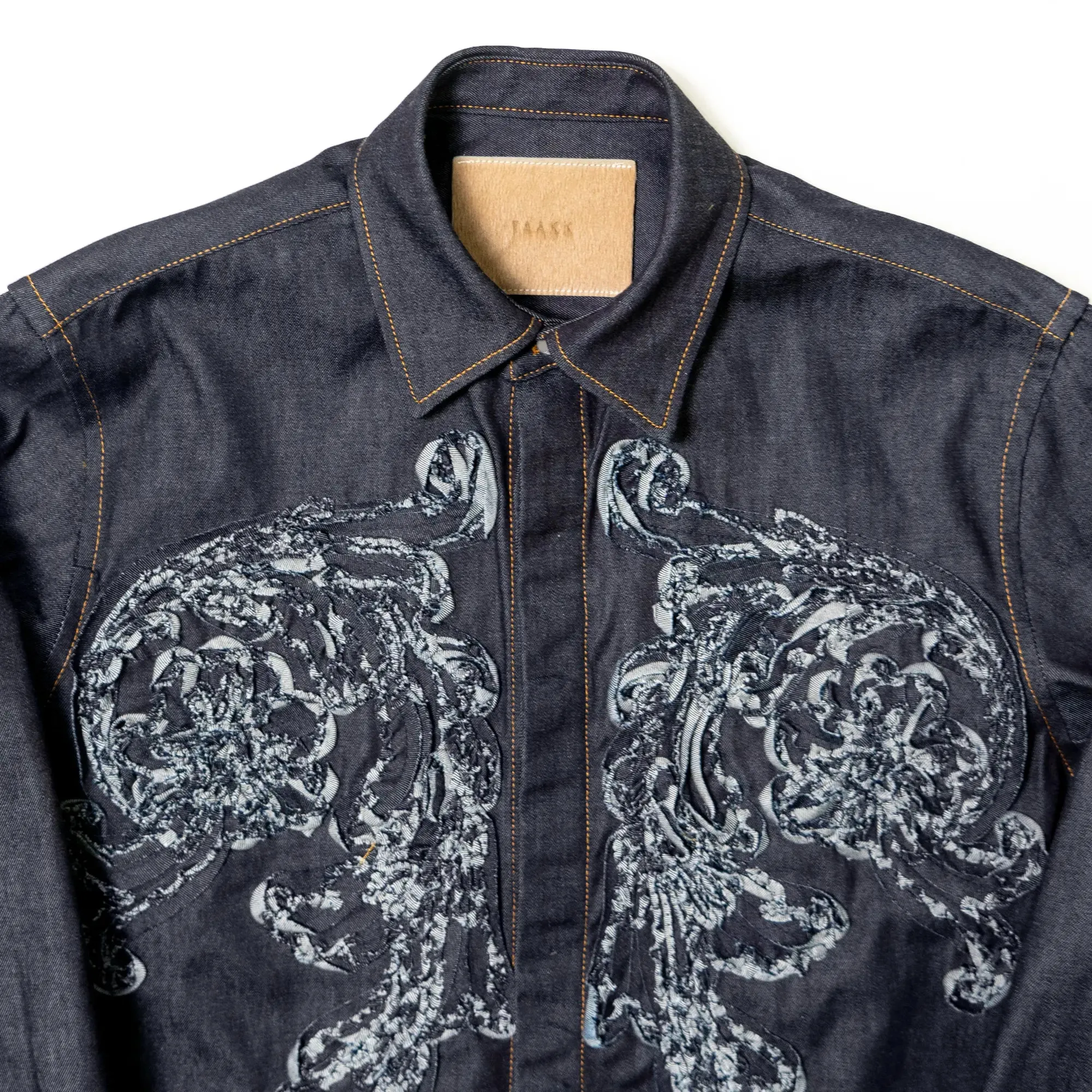 SCULPTURE DENIM SHIRTS