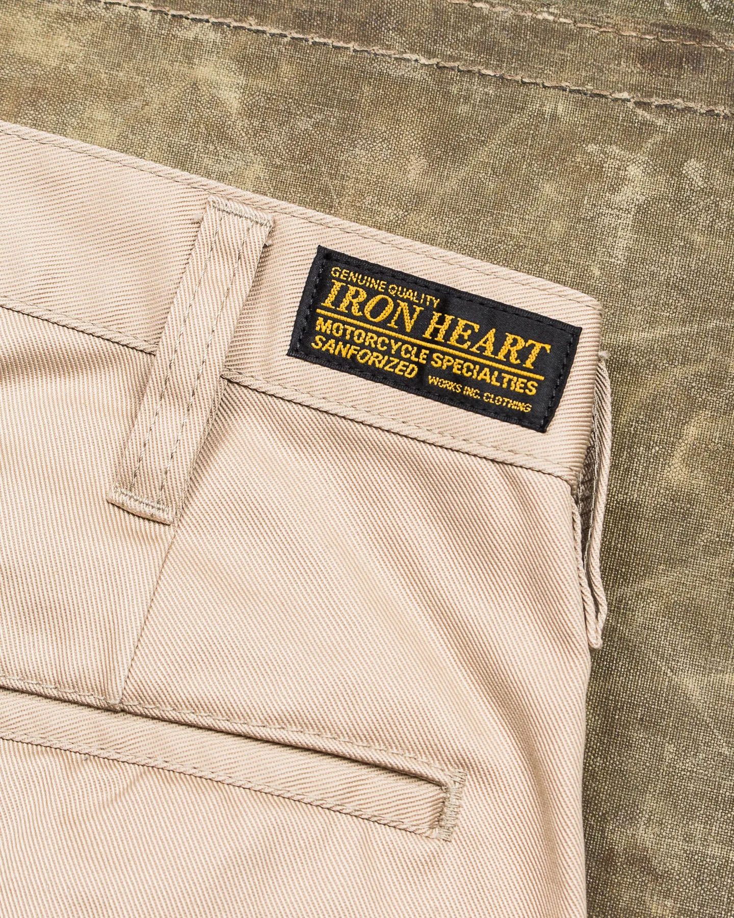 Second Hand Iron Heart 9oz Mercerised Selvedge Cotton Slim Tapered Chinos W 34