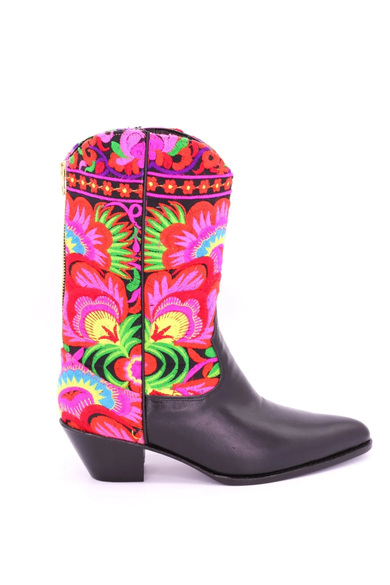 SELINA EMBROIDERED WESTERN COWBOY BOOTS X FREE PEOPLE