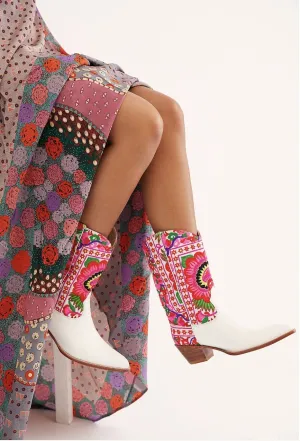 SELINA EMBROIDERED WESTERN COWBOY BOOTS X FREE PEOPLE