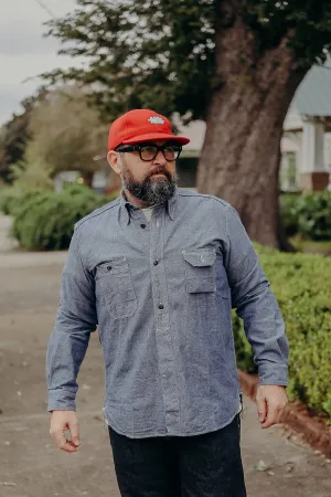SELVEDGE CHAMBRAY WORK SHIRT (5333A)