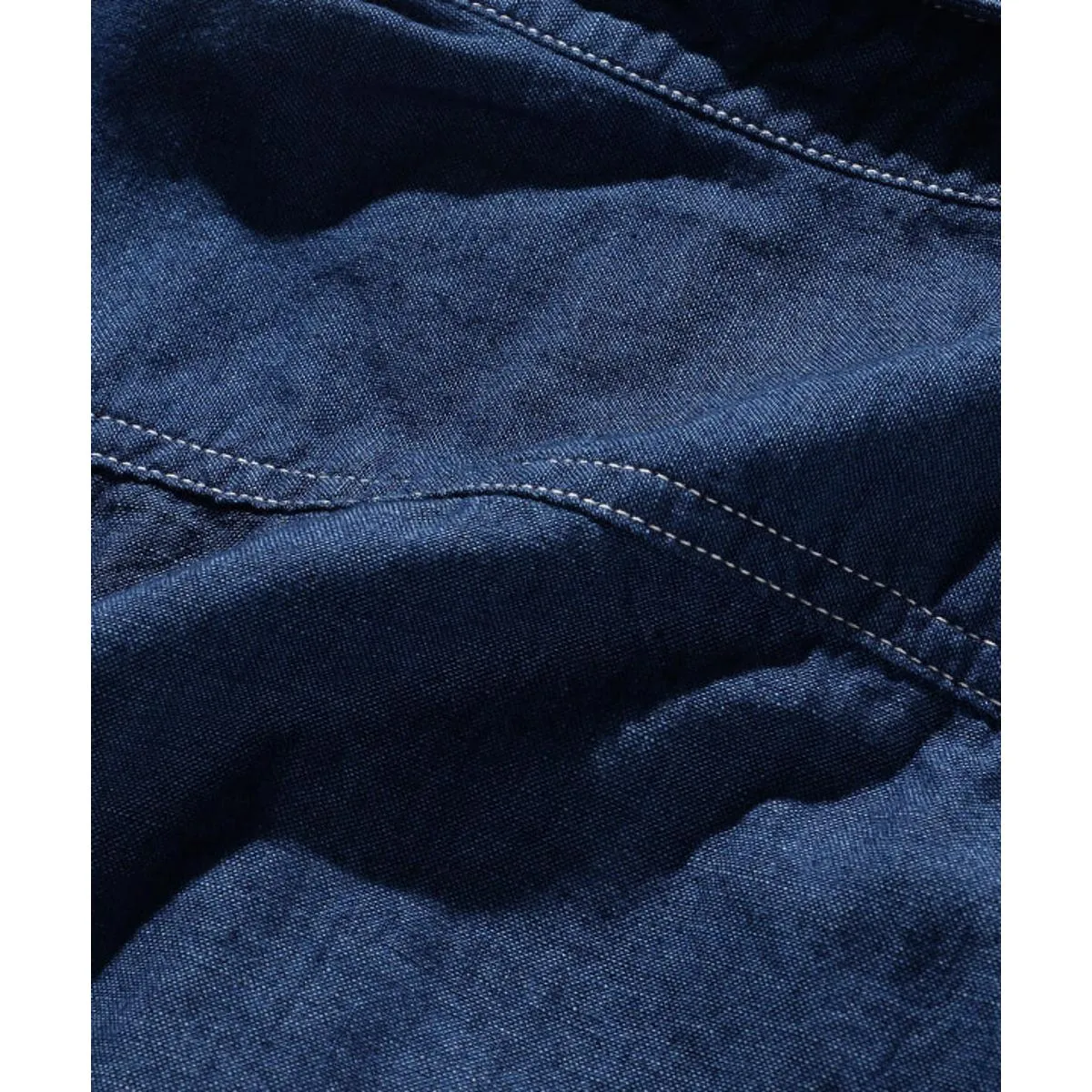 Selvedge Indigo Chambray Work Shirt