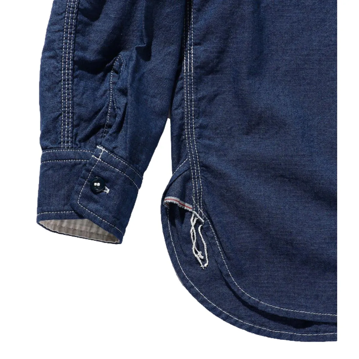 Selvedge Indigo Chambray Work Shirt