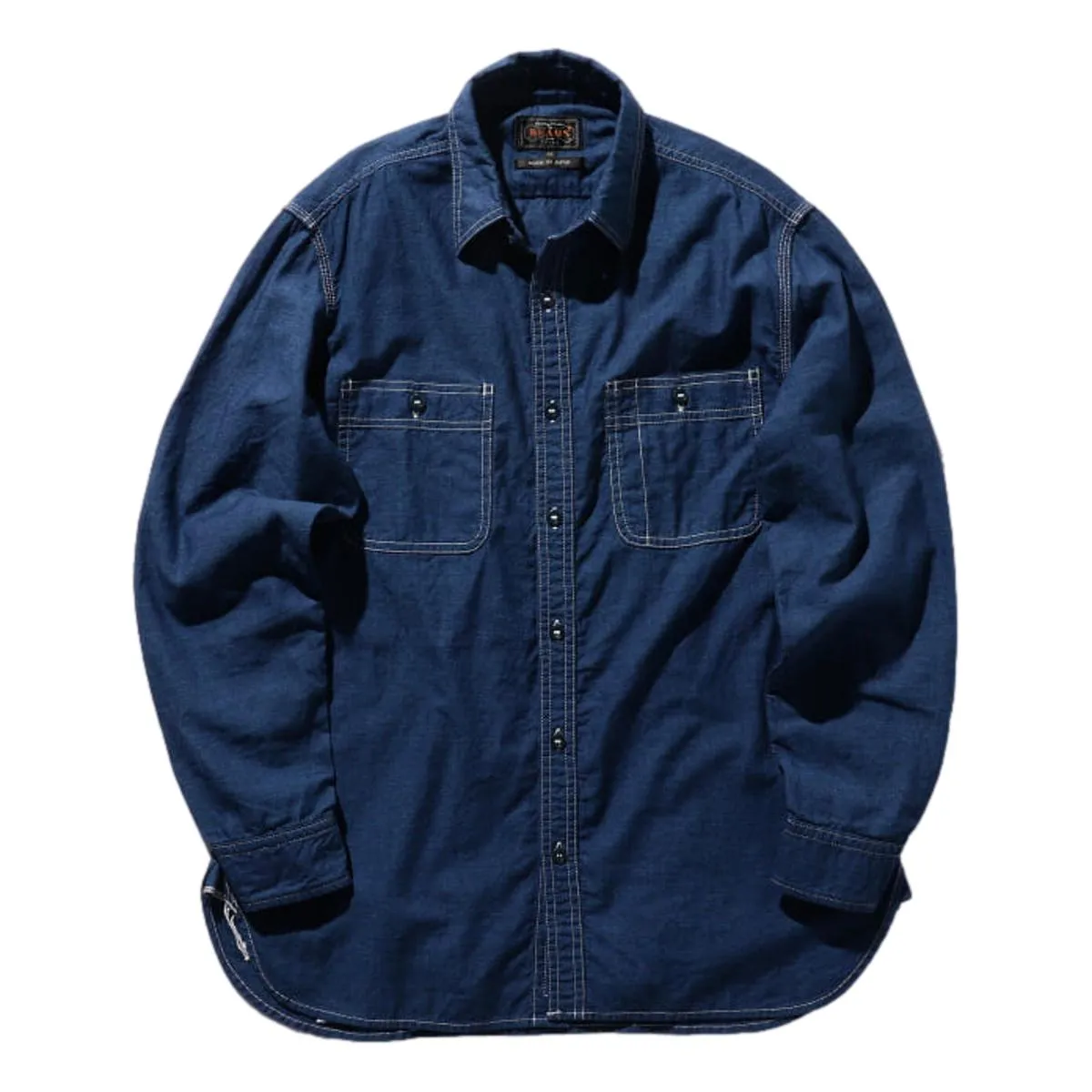 Selvedge Indigo Chambray Work Shirt