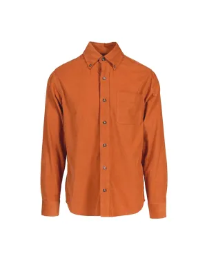 SH2415 Pinwale Corduroy Shirt - Rust