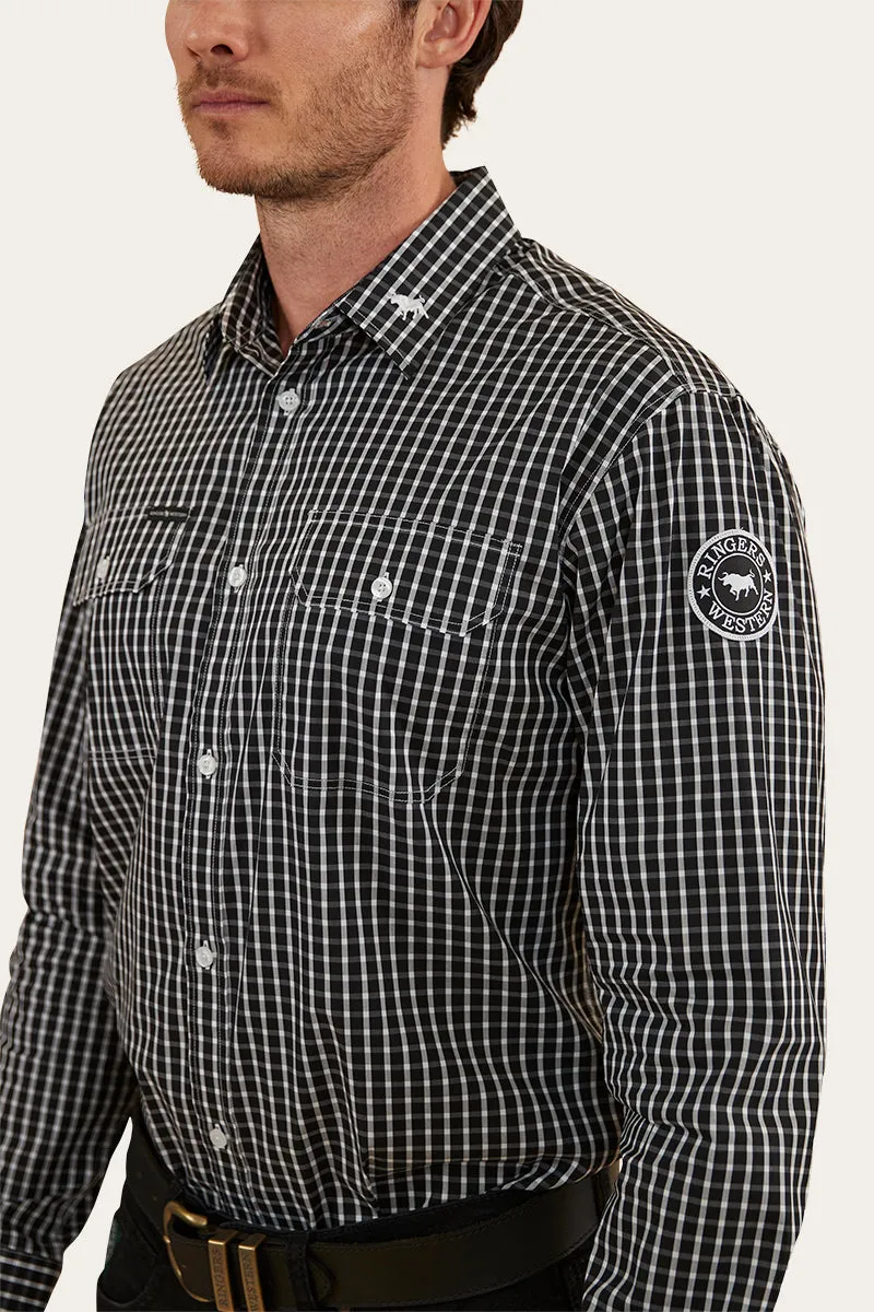 Shelton Mens Dress Shirt - Black