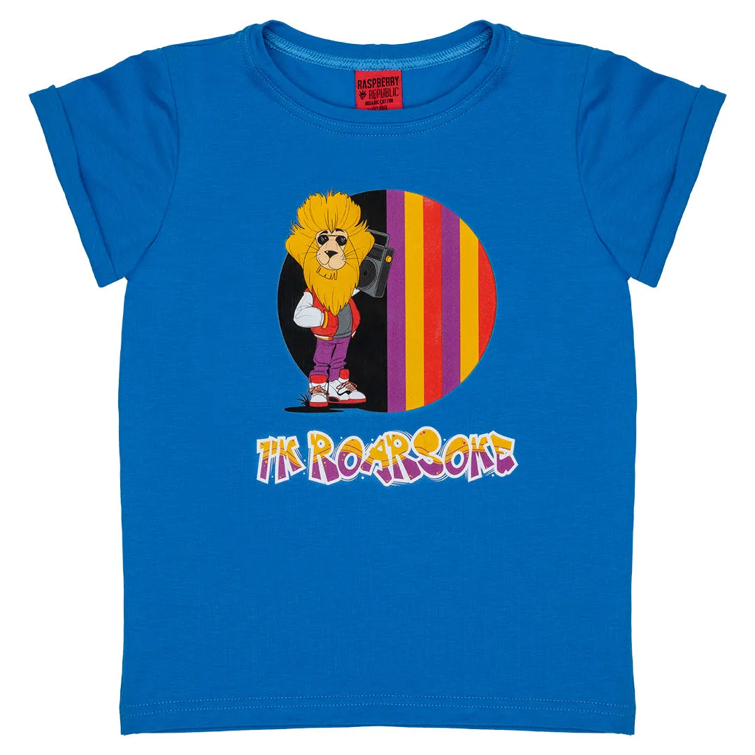 Short sleeve t-shirt- roarsome logo