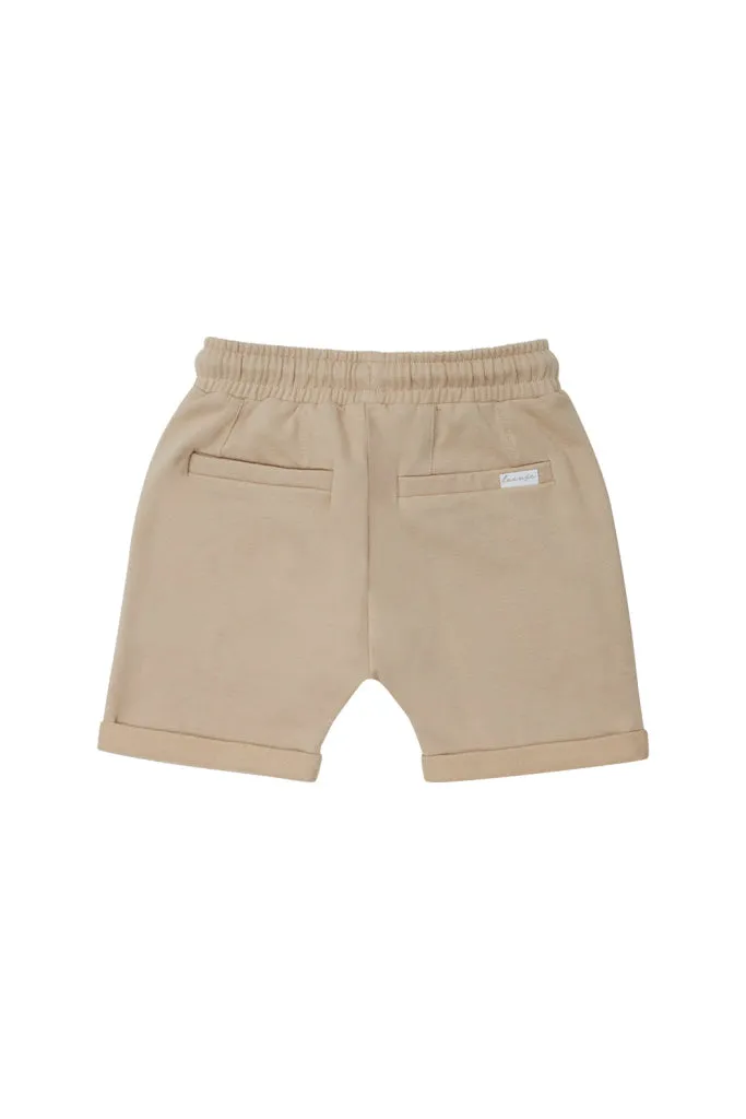 Shorts aus Sweat