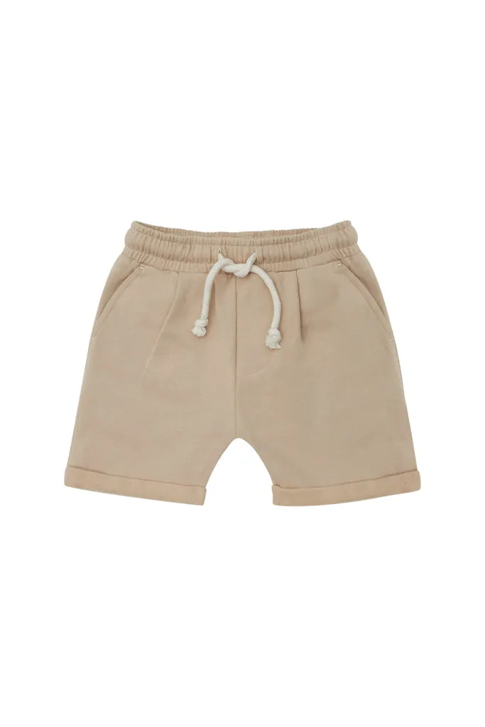 Shorts aus Sweat