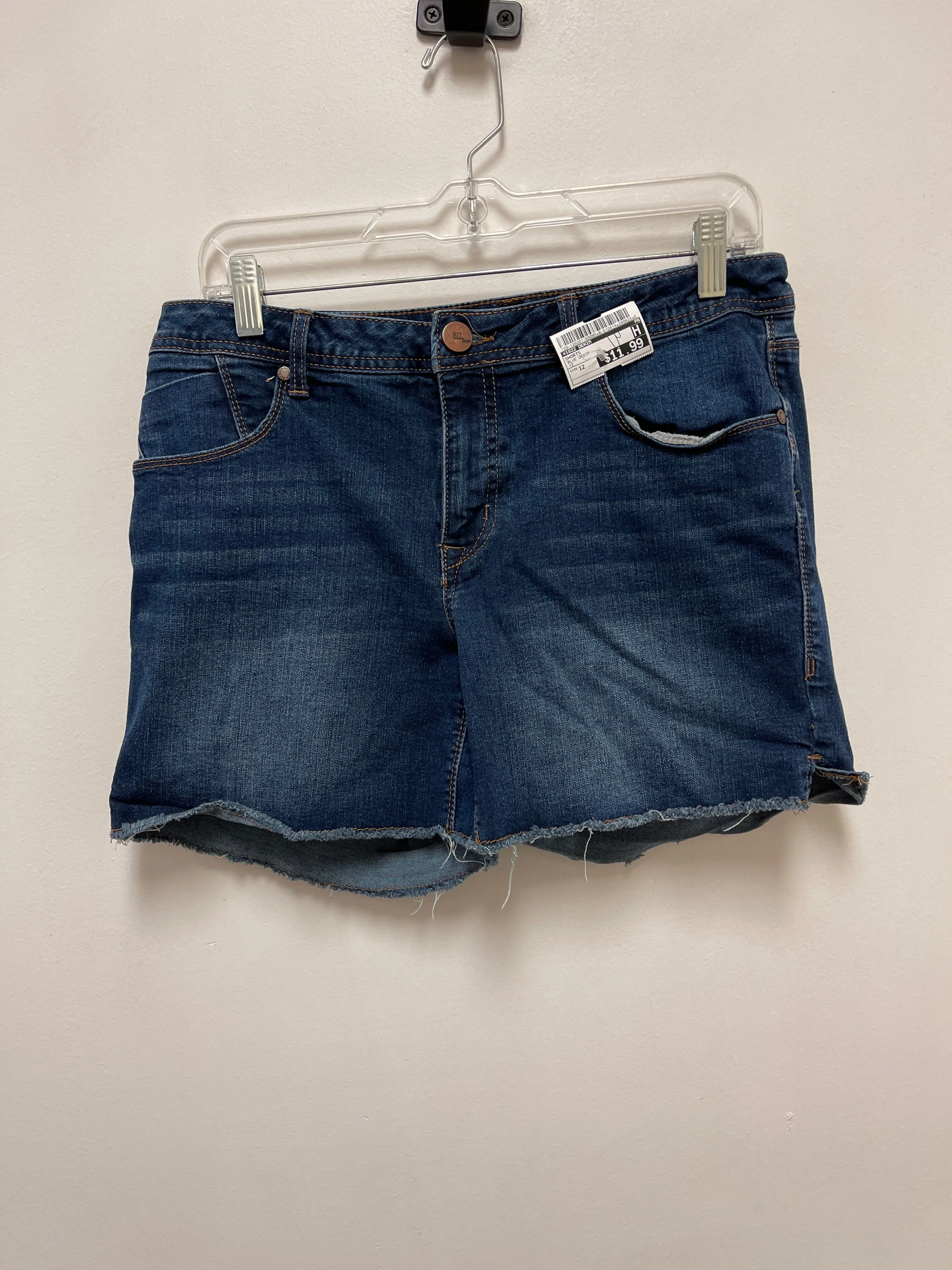 Shorts By 1822 Denim In Blue Denim, Size: 12