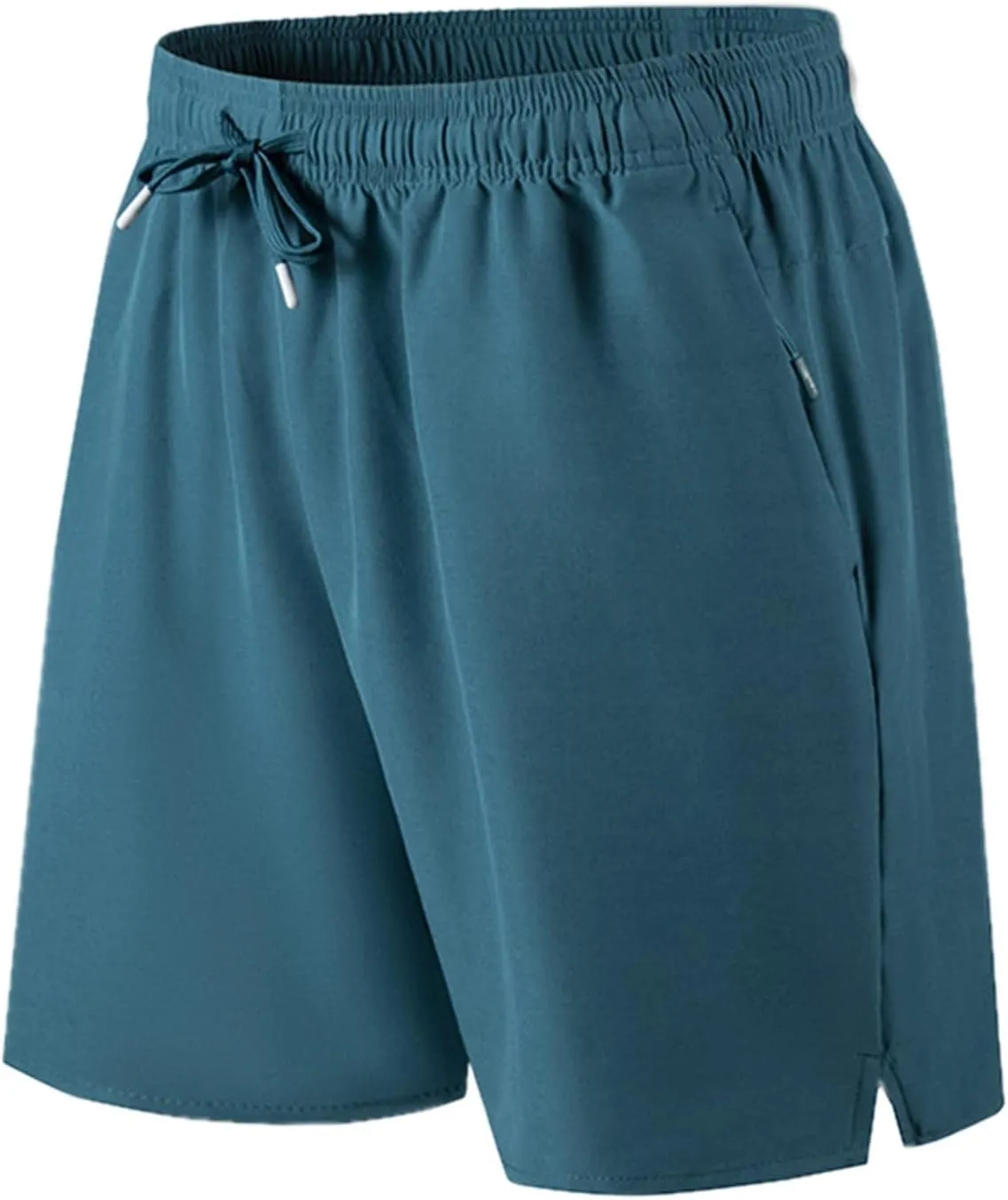 Shorts for Men Basketball Athletic Shorts Elastic Waist Drawstring Shorts Summer Beach Vacation Casual Shorts