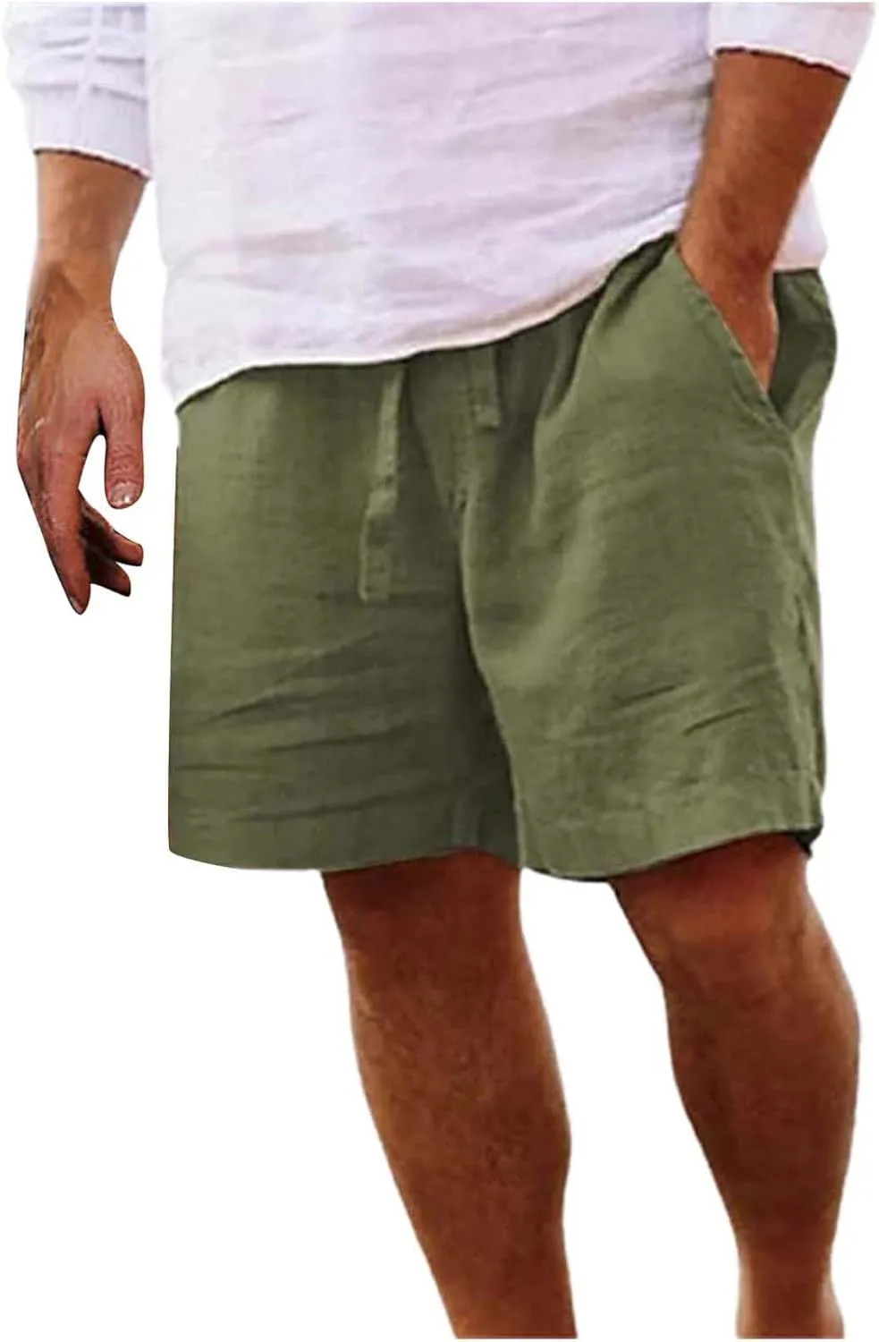 Shorts Men Casual Summer Men's Running Shorts 7 Inch Lightweight Breathable Gym Workout Athletic Shorts Board Shorts