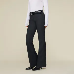 Silvia Suple Roble Wool - High Rise Flare