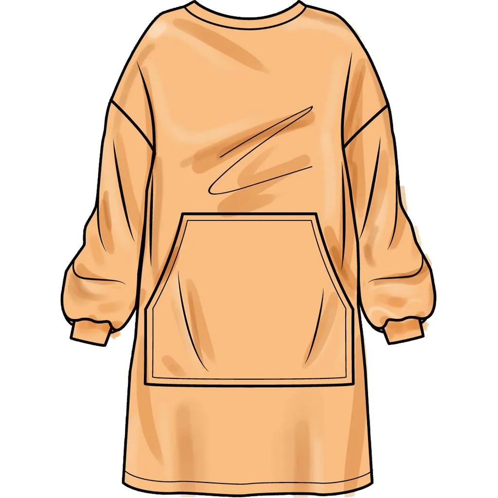 Simplicity Sewing Pattern S9456 Unisex Oversized Hoodies, Pants and Booties