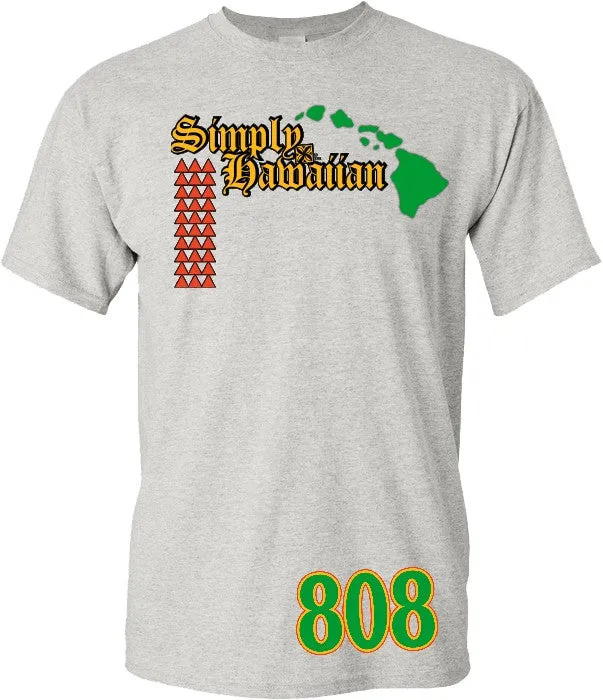 Simply Hawaiian 808 Ras J T Shirt
