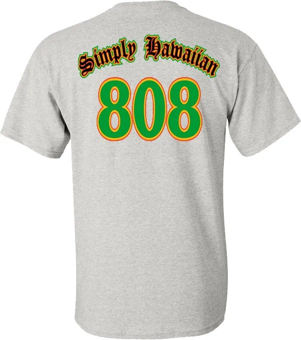 Simply Hawaiian 808 Ras J T Shirt