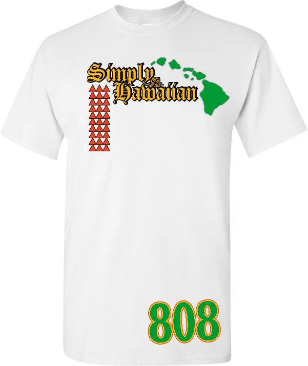 Simply Hawaiian 808 Ras J T Shirt