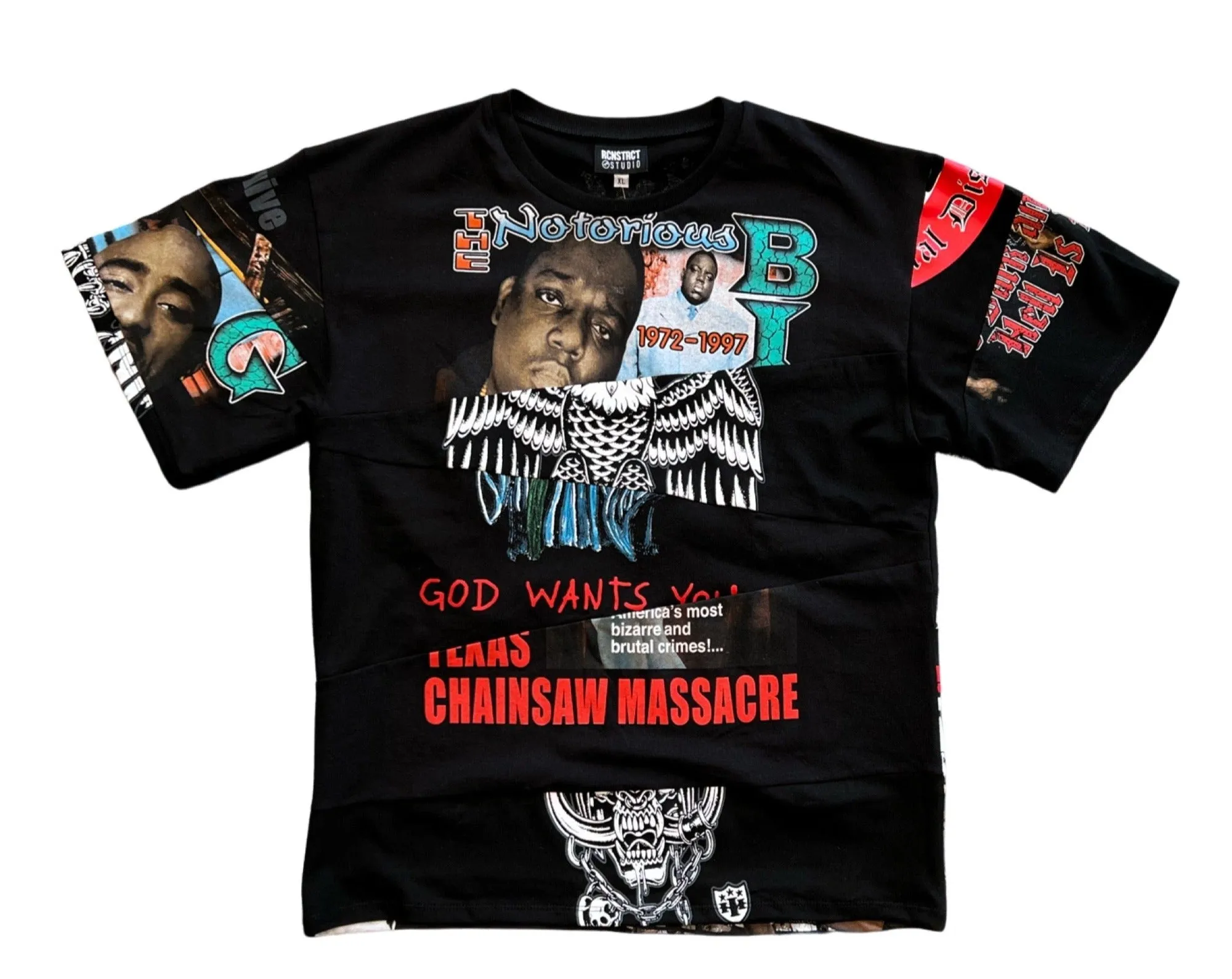 Slashed T-Shirt (Black)