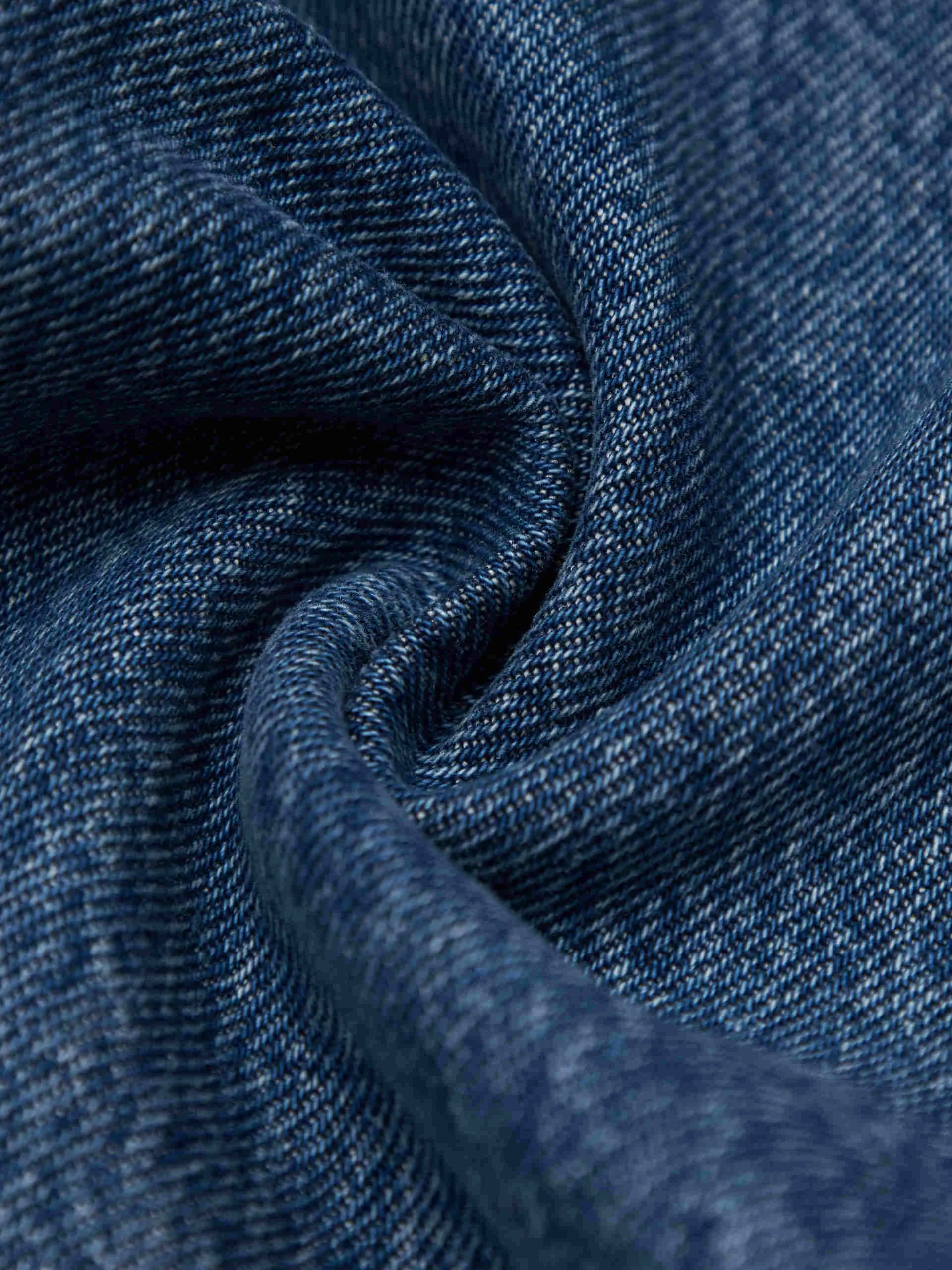Slightly Flared Cotton Jeans
