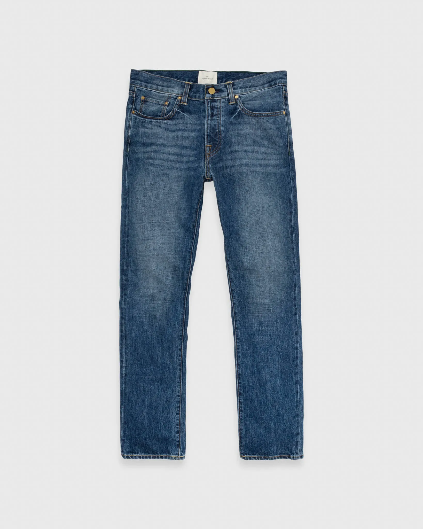 Slim Straight Jean in Japanese Selvedge Deep Indigo Denim