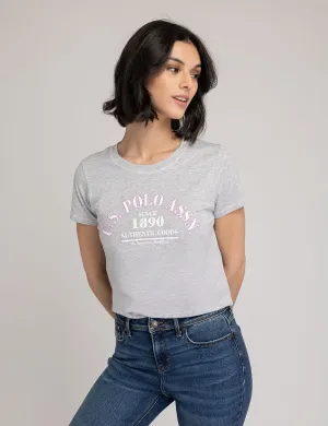 SMALL SOFT CREST RINGER JERSEY T-SHIRT